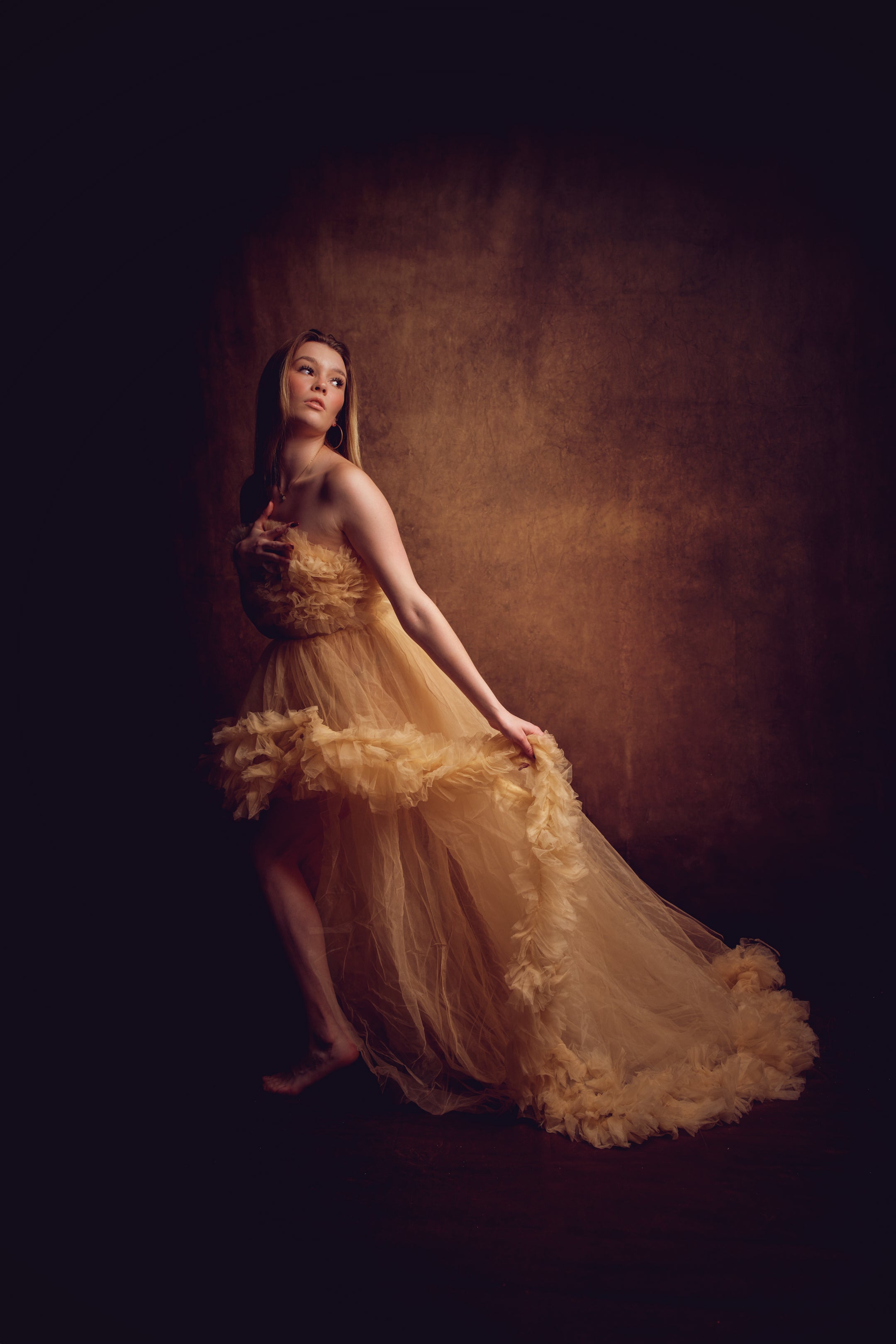 Kate Abstract Brown Backdrop Designed by Kate Image - Kate Backdrop AU