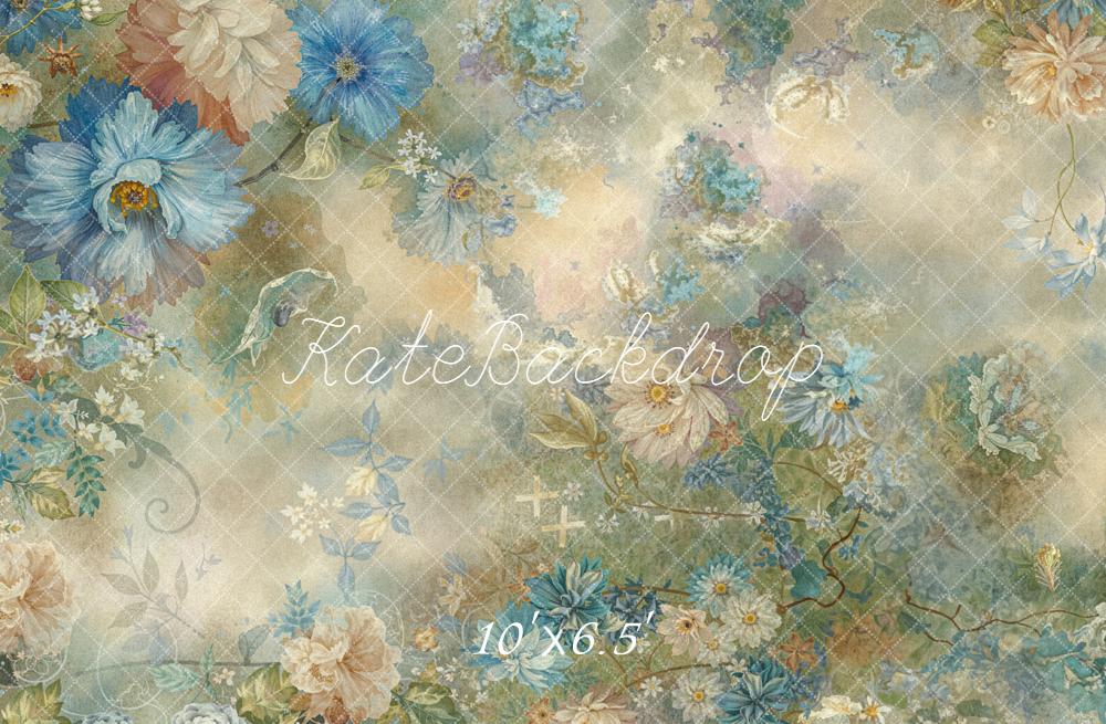Kate Fine Art Vintage Flowers Backdrop Designed by GQ - Kate Backdrop AU