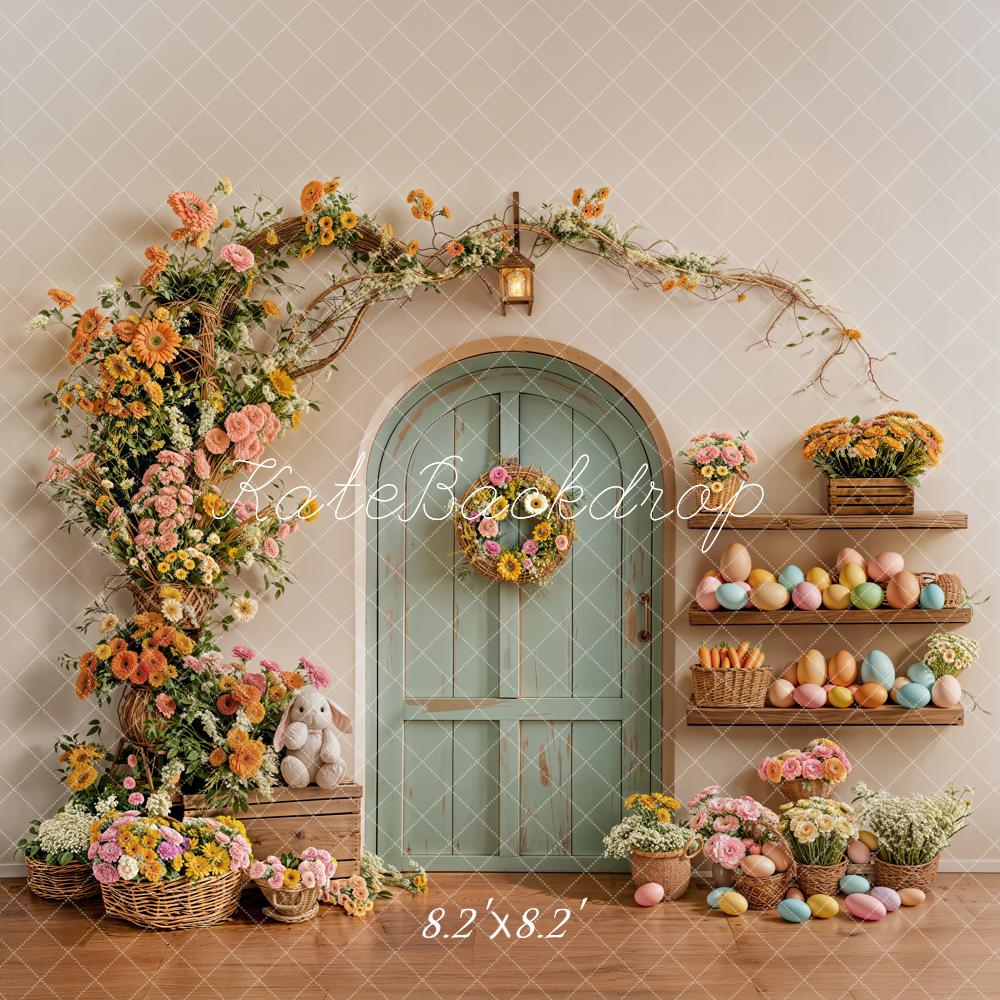 Kate Easter Arch Door Eggs Backdrop Designed by Emetselch