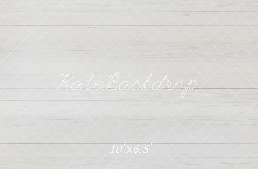Kate White Wood Vintage Fleece Backdrop Designed by Kate Image - Kate Backdrop AU