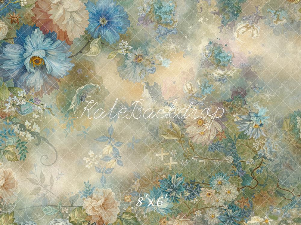 Kate Fine Art Vintage Flowers Backdrop Designed by GQ - Kate Backdrop AU