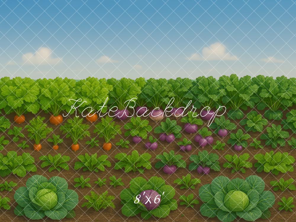 Kate Vegetable Garden Backdrop Designed by Megan Leigh - Kate Backdrop AU