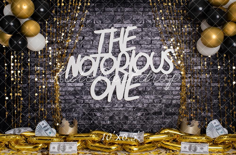 Kate Brick Wall Notorious ONE Backdrop Designed by Rose Abbas