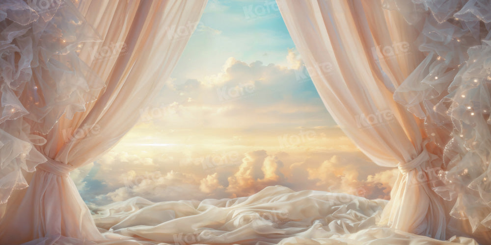 Kate Fantasy Curtains Cloud Sky Backdrop Designed by Chain
