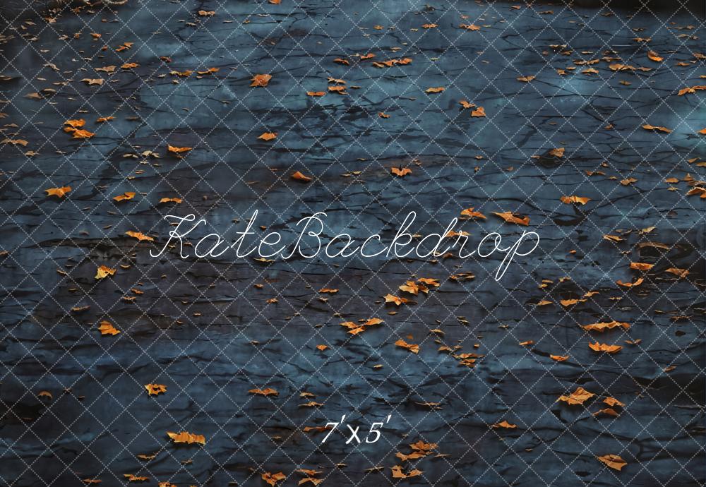 Kate Halloween Leaves Ground Backdrop Designed by Emetselch - Kate Backdrop AU