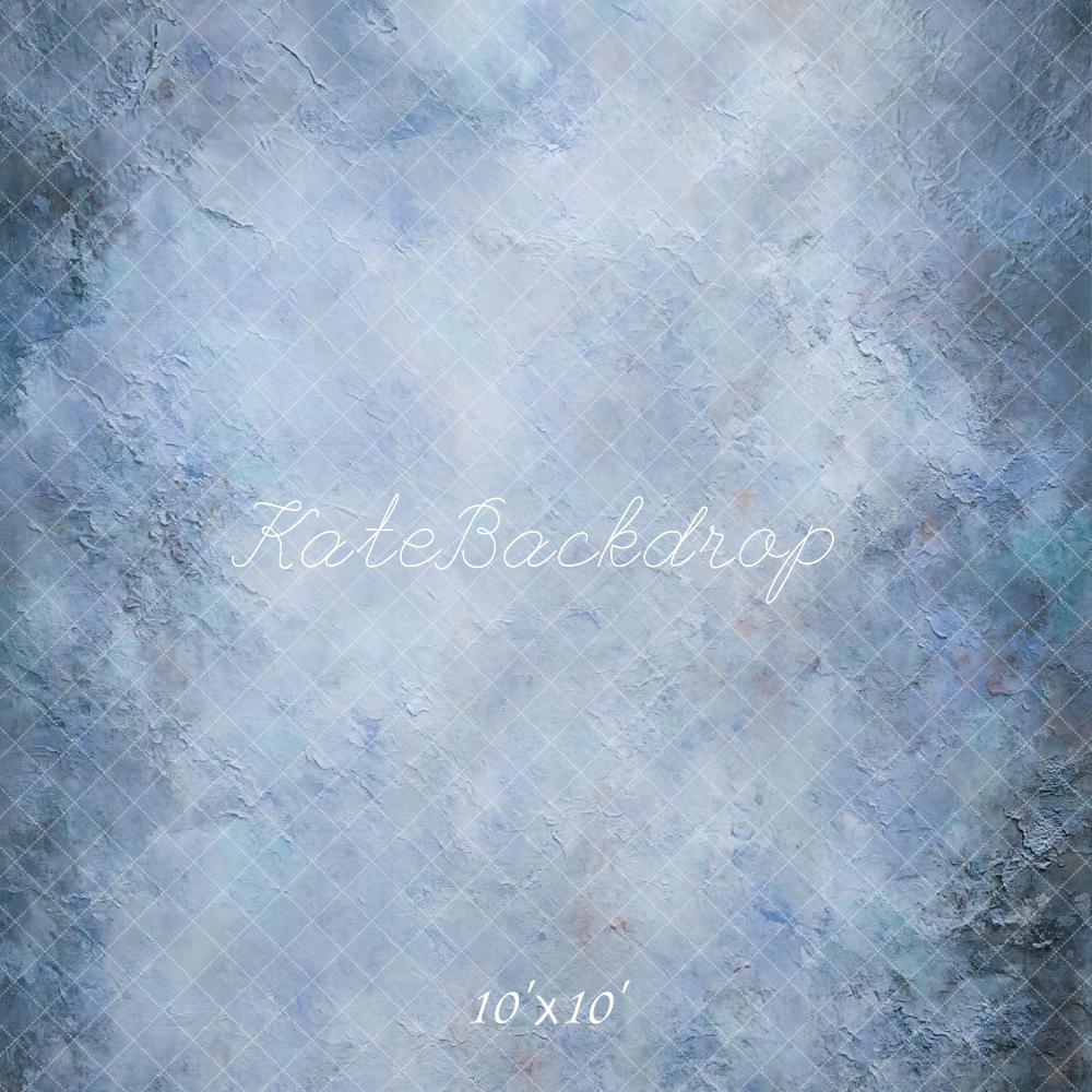 Kate Blue Abstract Texture Backdrop Designed by GQ