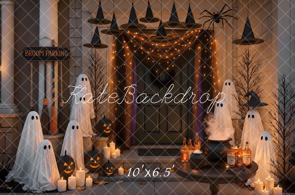 Kate Halloween Ghosts Backdrop Designed by Mini MakeBelieve