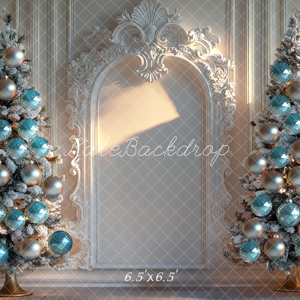 Kate Christmas Tree Arch Sunlight Backdrop Designed by Mini MakeBelieve - Kate Backdrop AU