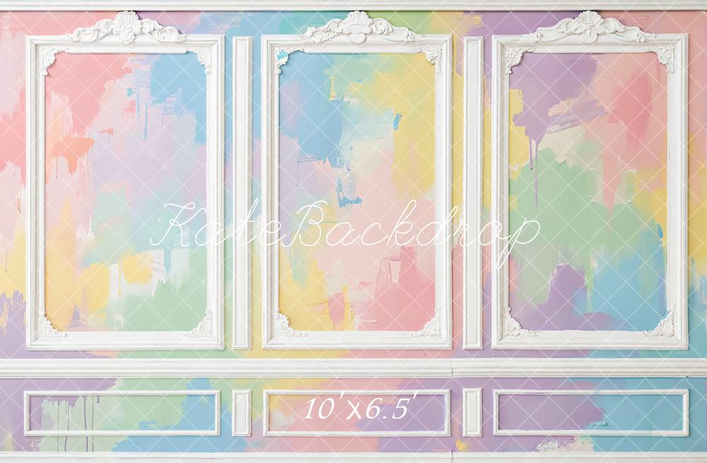 Kate Brush Ornate Colorful Wall Fleece Backdrop Designed by Chain
