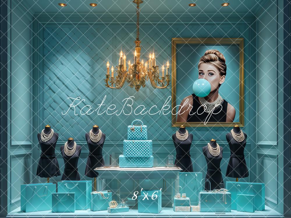 Kate Jewellery Chandelier Portrait Backdrop Designed by Ashley Paul