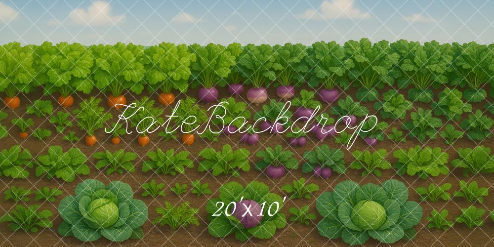 Kate Vegetable Garden Backdrop Designed by Megan Leigh - Kate Backdrop AU