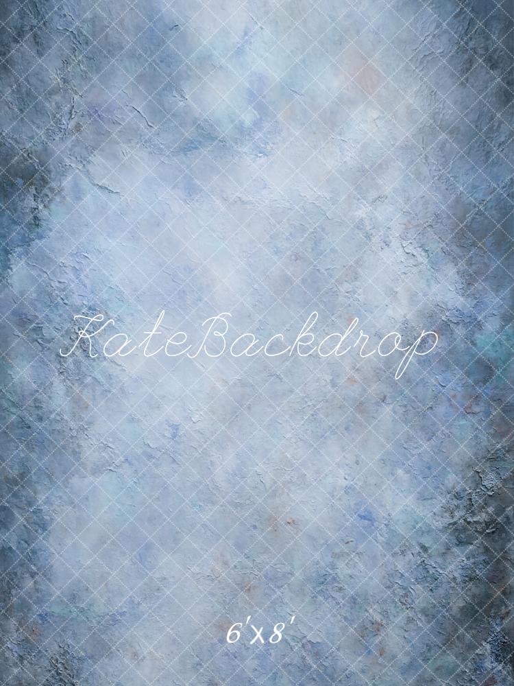 Kate Blue Abstract Texture Backdrop Designed by GQ