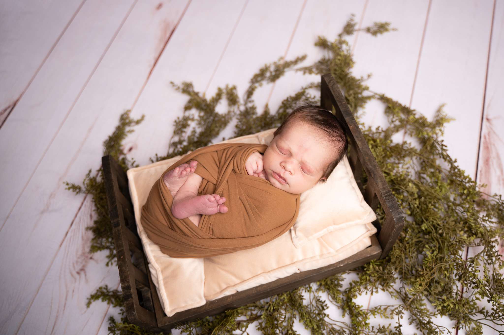 Kate Abstract Wood White and Dark Brown Collapsible Backdrop for Photography 5X6.5ft(1.5x2m) - Kate Backdrop AU