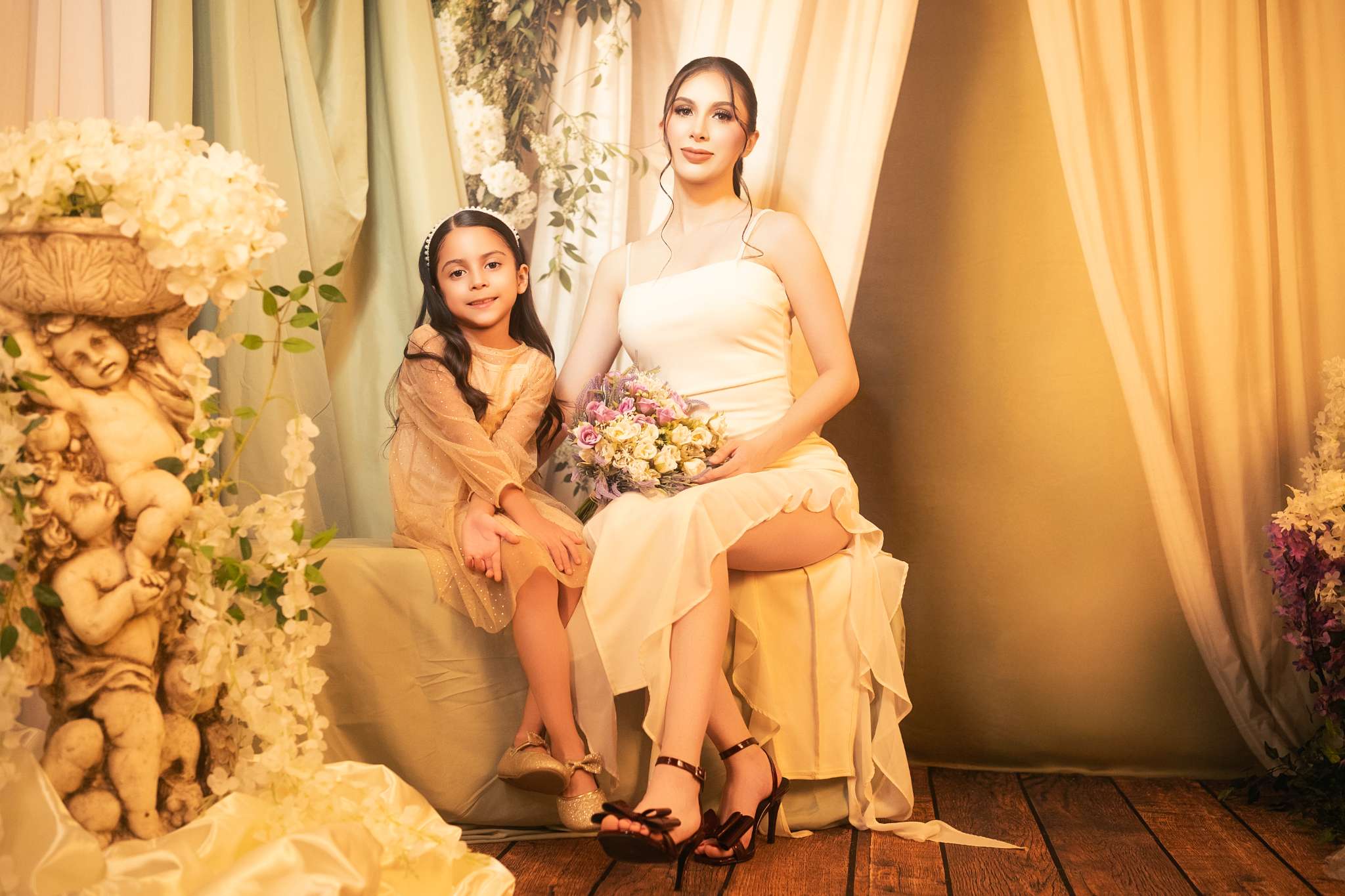 Kate Spring Flowers Curtain Wall Backdrop Designed by Emetselch - Kate Backdrop AU