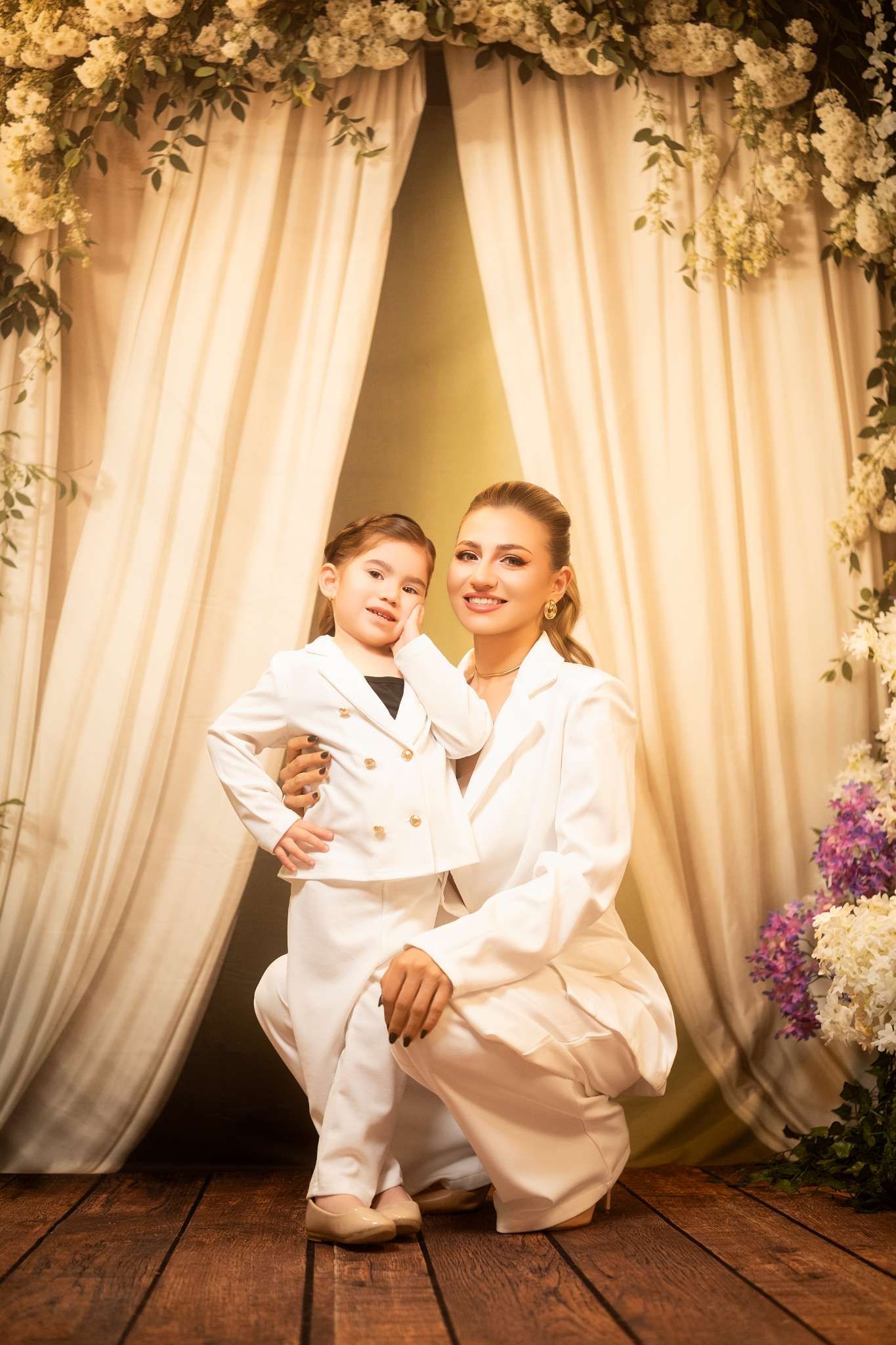 Kate Spring Flowers Curtain Wall Backdrop Designed by Emetselch - Kate Backdrop AU