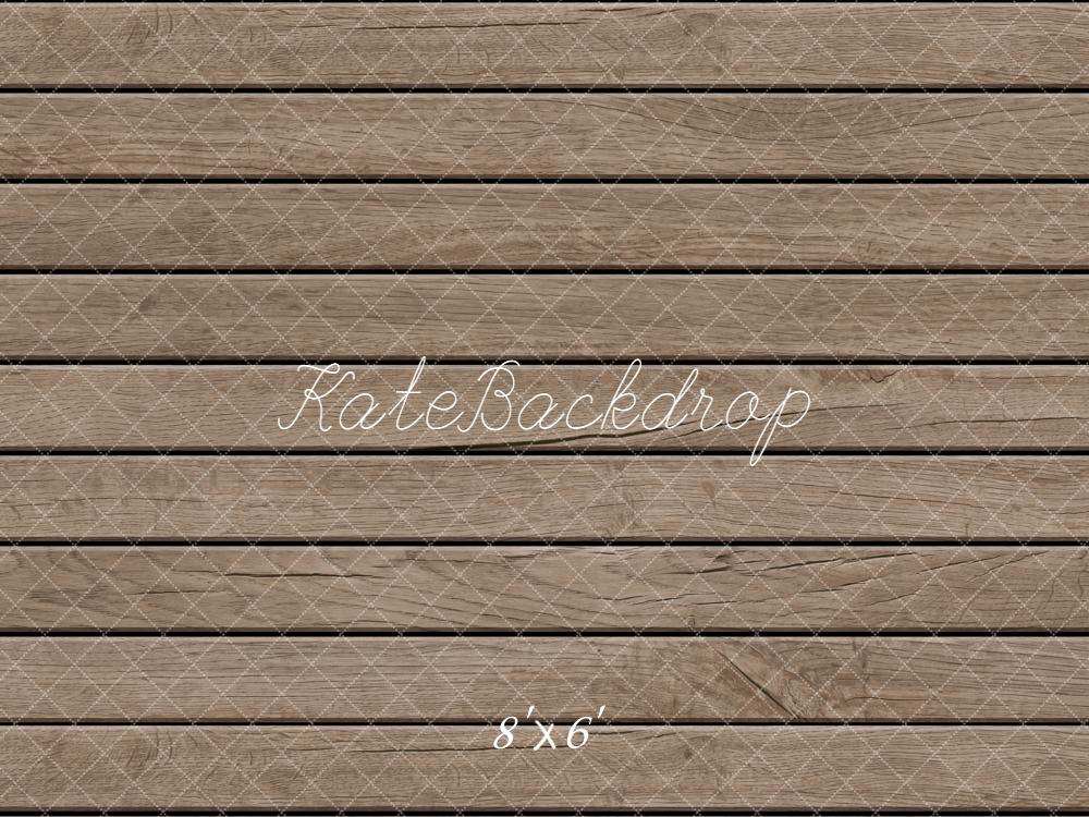 Kate Wood Plank Fleece Backdrop Designed by Chain - Kate Backdrop AU