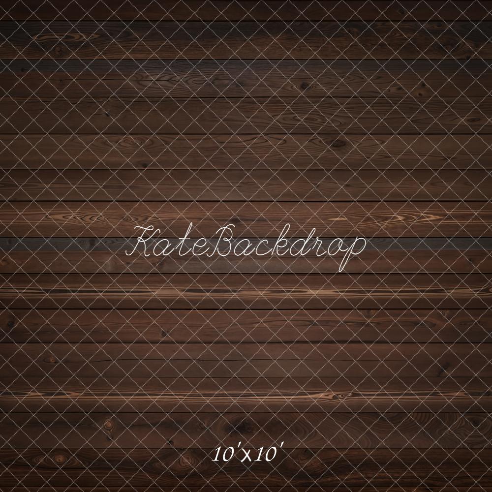 Kate Dark Wood Planks Backdrop Designed by Kate Image - Kate Backdrop AU