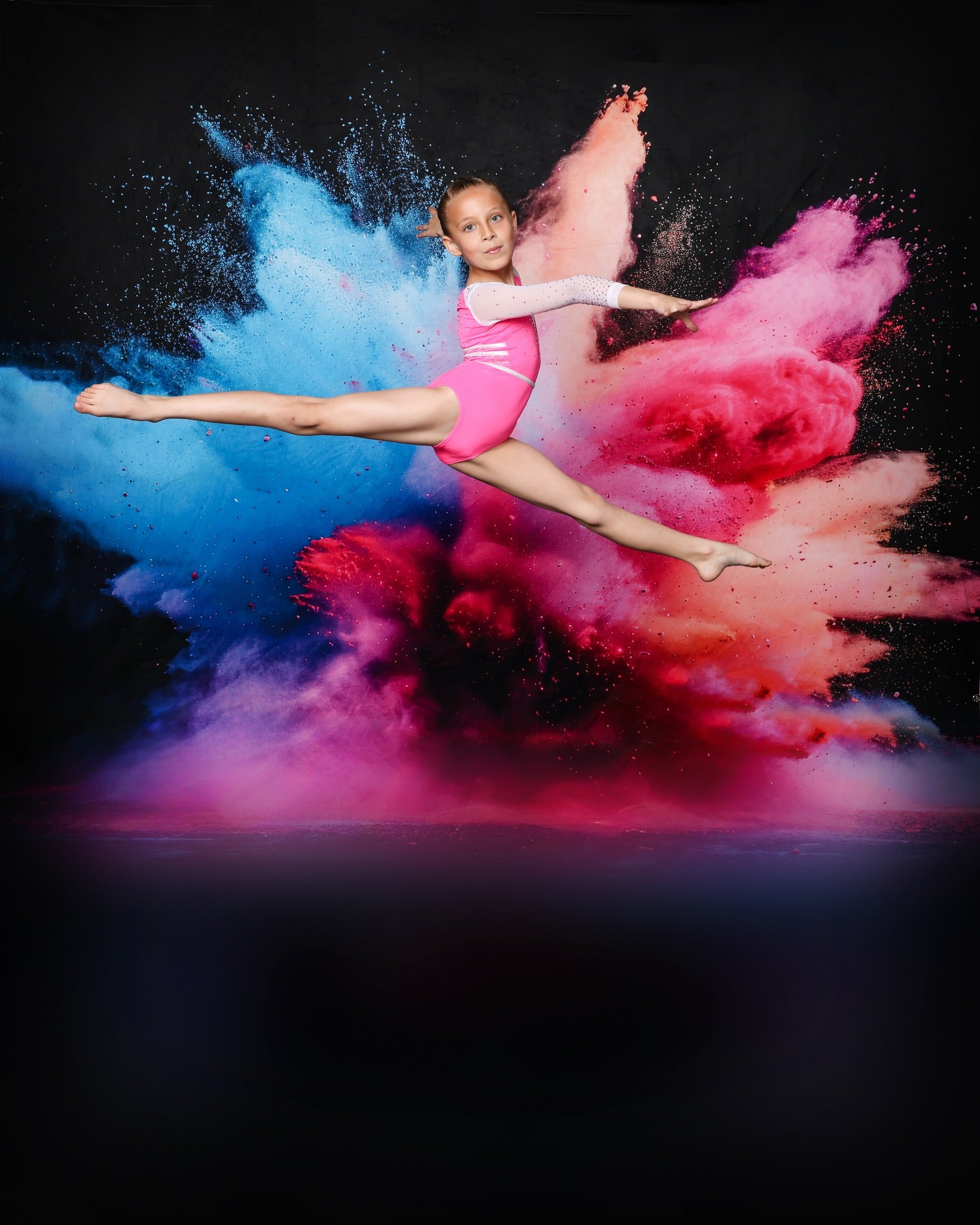 Kate Sweep Cool Colorful Burst of Powder Backdrop Designed by Lidia Redekopp - Kate Backdrop AU