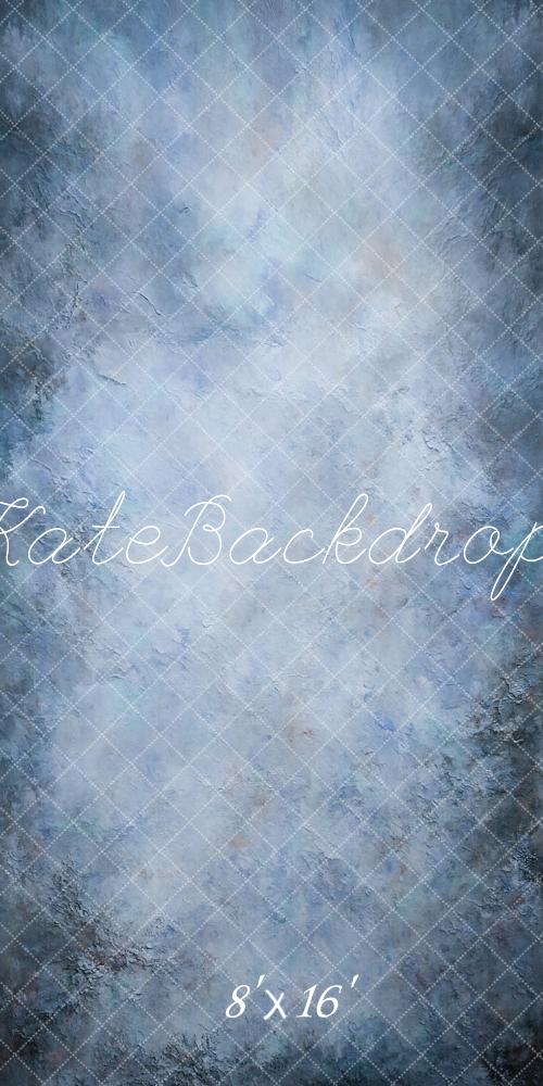 Kate Blue Abstract Texture Backdrop Designed by GQ