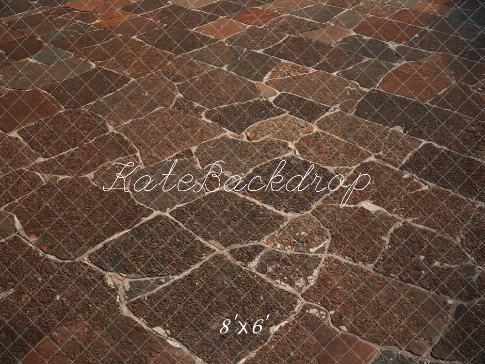 Kate Cobblestone Ground Texture Backdrop Designed by GQ - Kate Backdrop AU