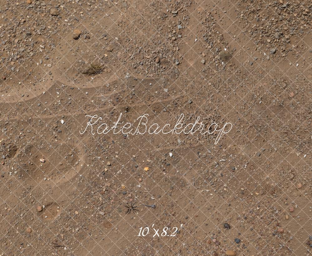 Kate Brown Sand Ground Backdrop Designed by Kate Image - Kate Backdrop AU