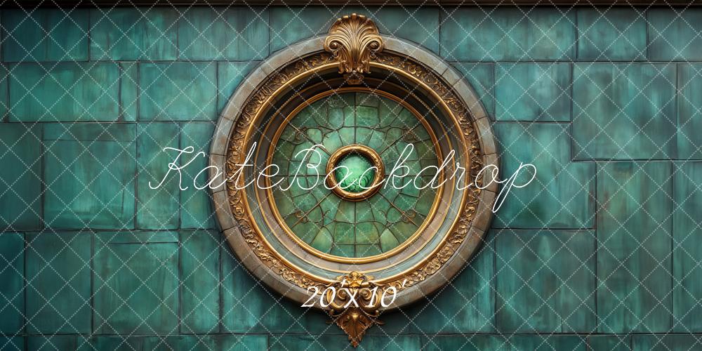 Kate Green Retro Wall Ornate Backdrop Designed by Megan Leigh - Kate Backdrop AU