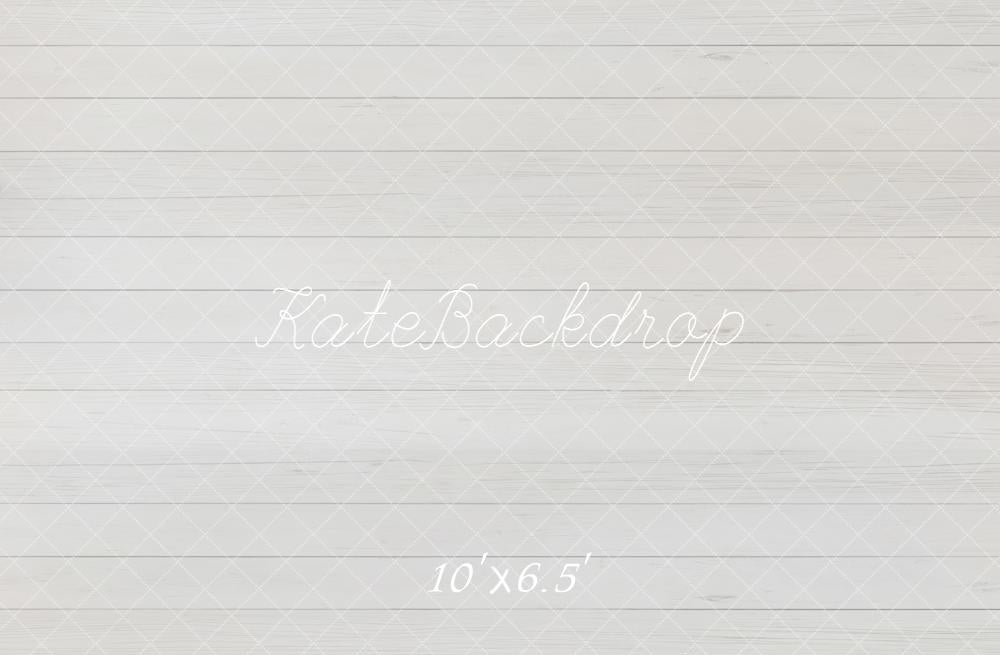 Kate White Wooden Panel Texture Backdrop Designed by Kate Image - Kate Backdrop AU