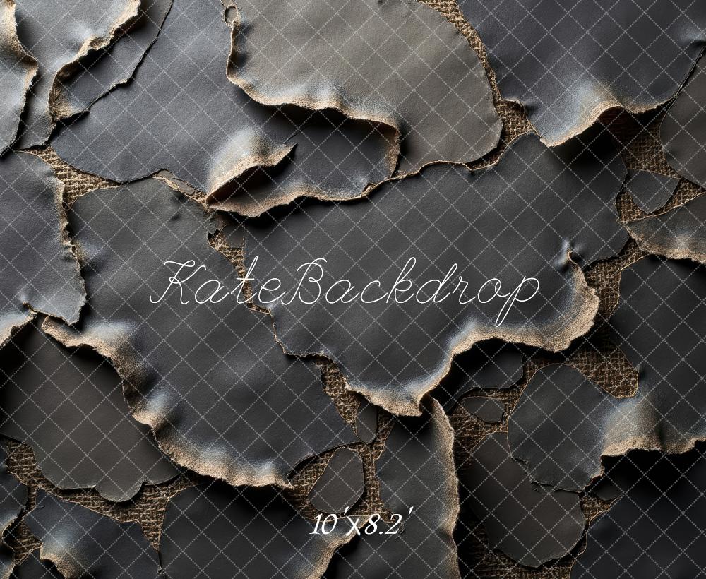 Kate Ripped Leather Backdrop Designed by Laura Bybee - Kate Backdrop AU
