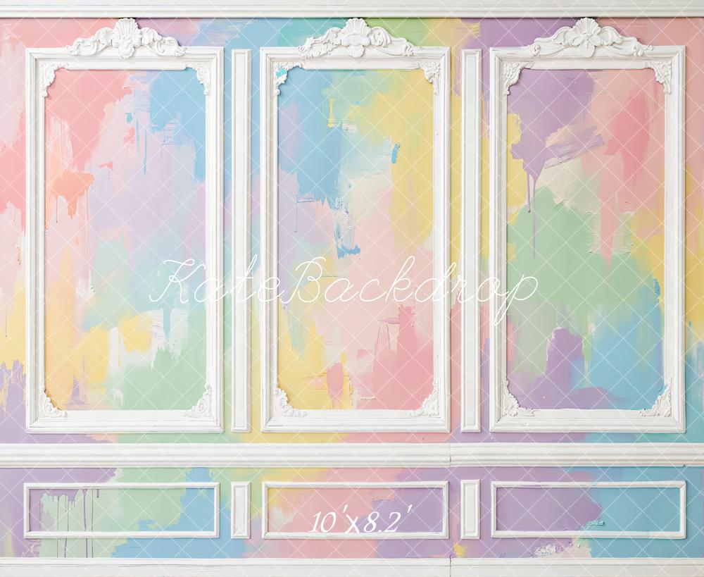 Kate Brush Ornate Colorful Wall Fleece Backdrop Designed by Chain