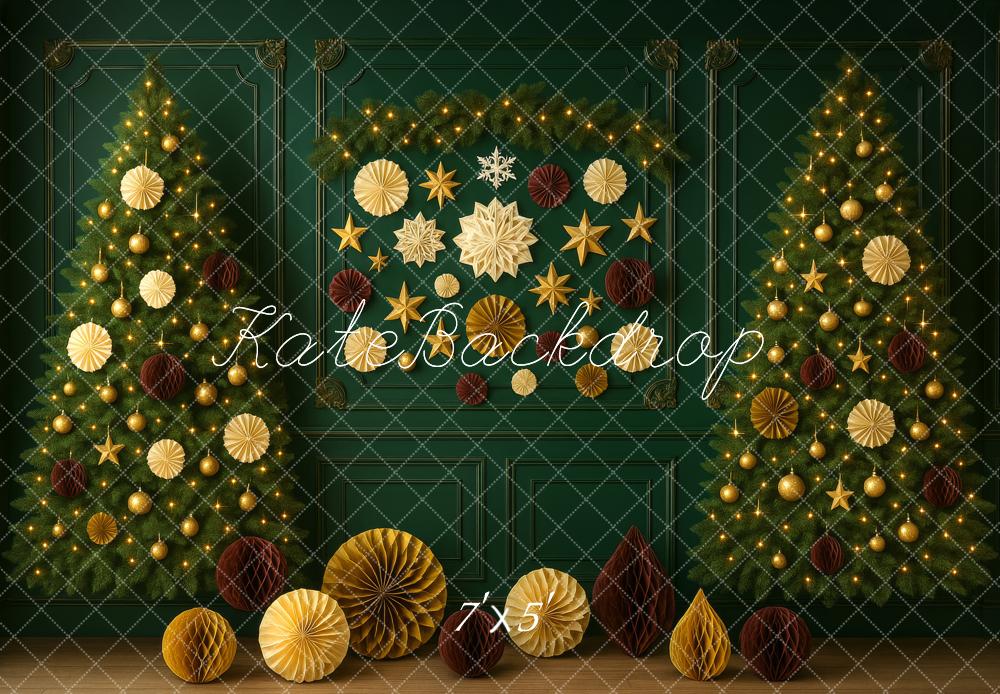 Kate Green Christmas Tree Backdrop Designed by Megan Leigh - Kate Backdrop AU