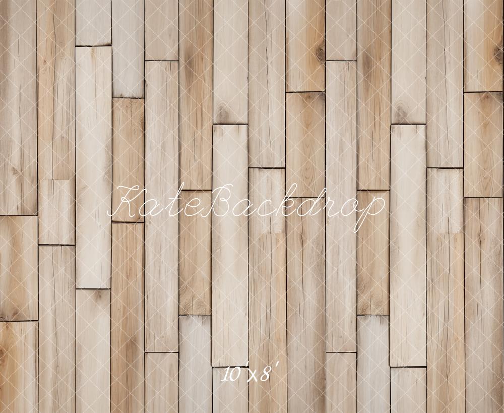 Kate Wood Texture Vintage Fleece Backdrop Designed by Emetselch - Kate Backdrop AU
