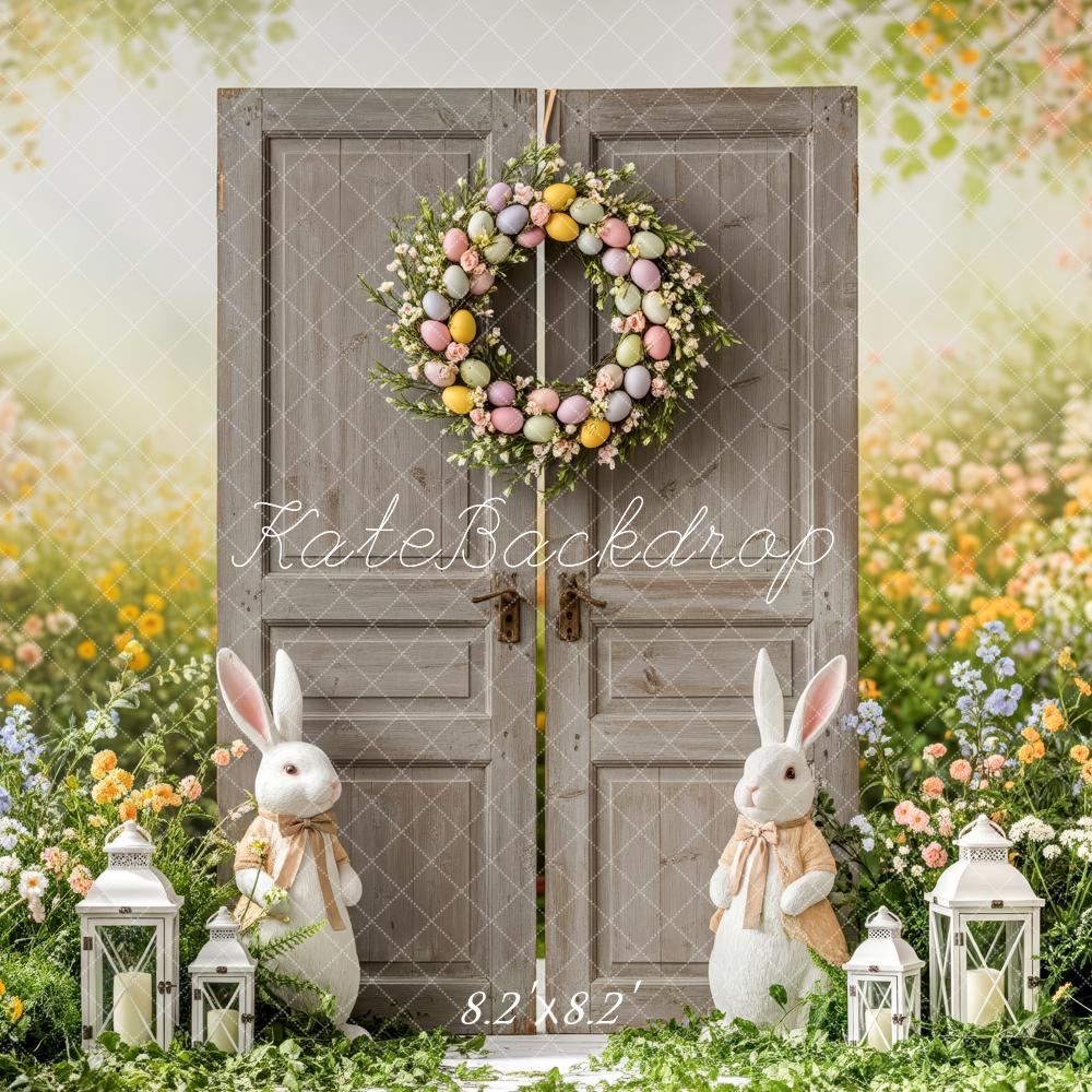Kate Easter Bunny Door Backdrop Designed by Patty Roberts