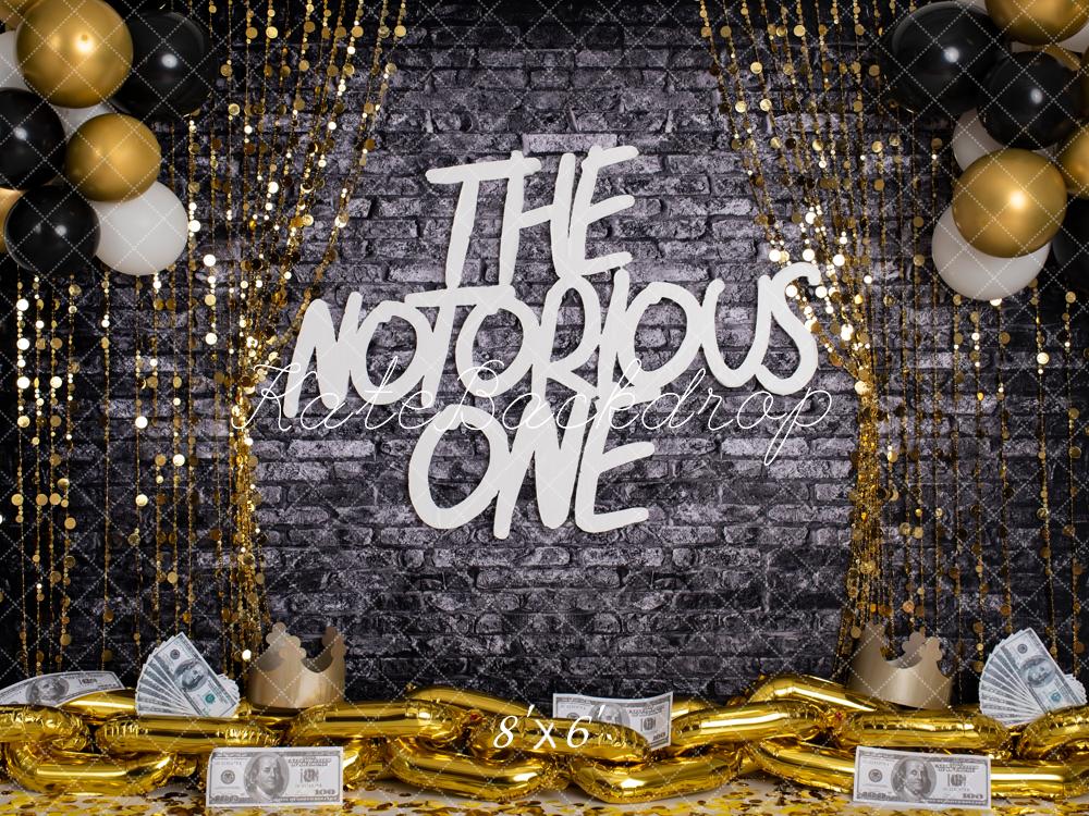 Kate Brick Wall Notorious ONE Backdrop Designed by Rose Abbas