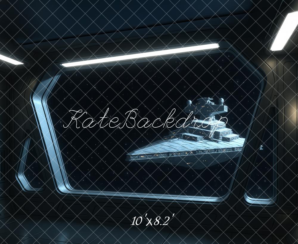 Kate Spaceship Interior Backdrop Designed by Megan Leigh - Kate Backdrop AU