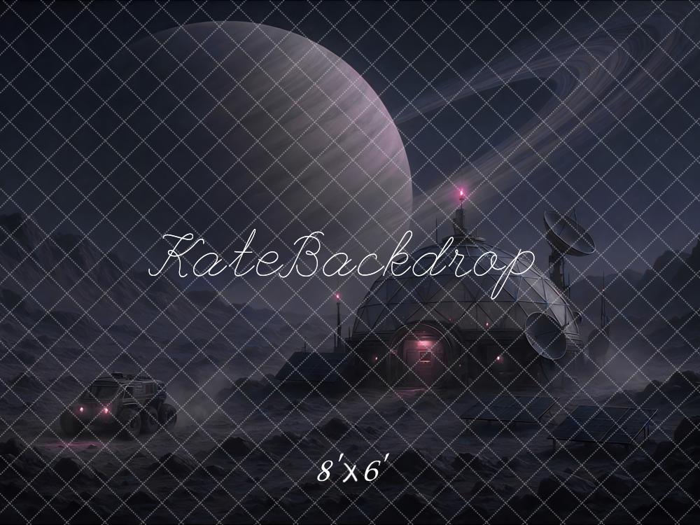 Kate Space Dome Planet Landscape Backdrop Designed by Mini MakeBelieve - Kate Backdrop AU