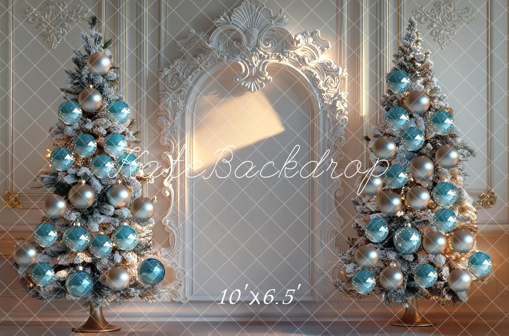 Kate Christmas Tree Arch Sunlight Backdrop Designed by Mini MakeBelieve - Kate Backdrop AU