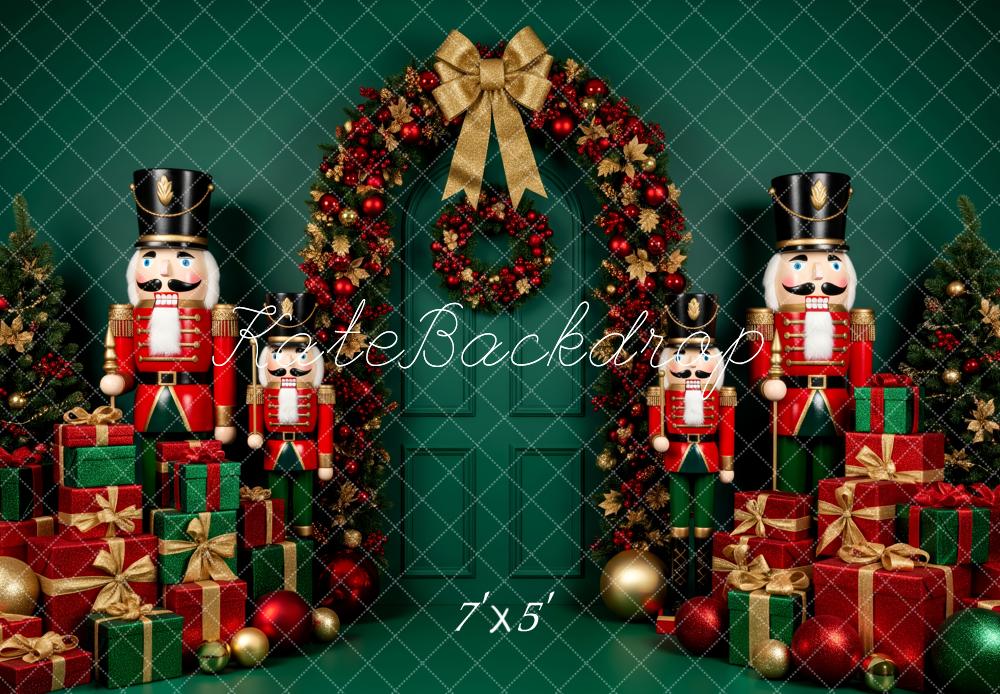 Kate Christmas Nutcracker Presents Backdrop Designed by Patty Roberts