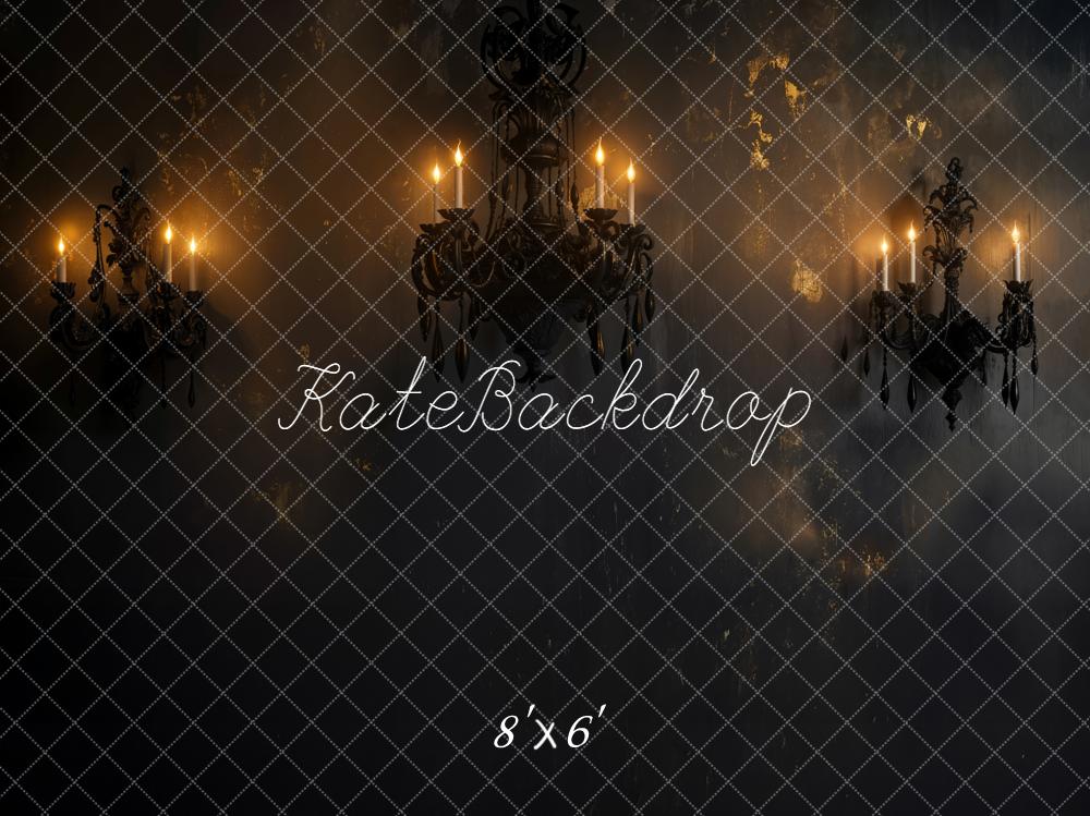 Kate Vintage Wall Candle Sconces Backdrop Designed by Emetselch - Kate Backdrop AU