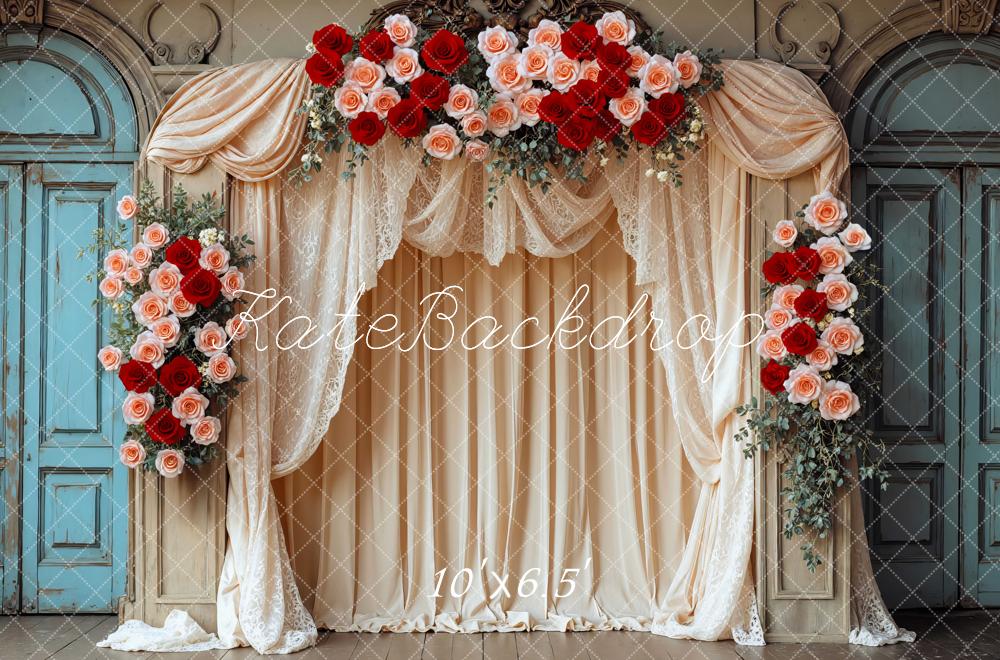 Kate Wedding Flower Drapes Backdrop Designed by Mini MakeBelieve
