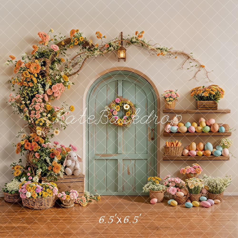 Kate Easter Arch Door Eggs Backdrop Designed by Emetselch