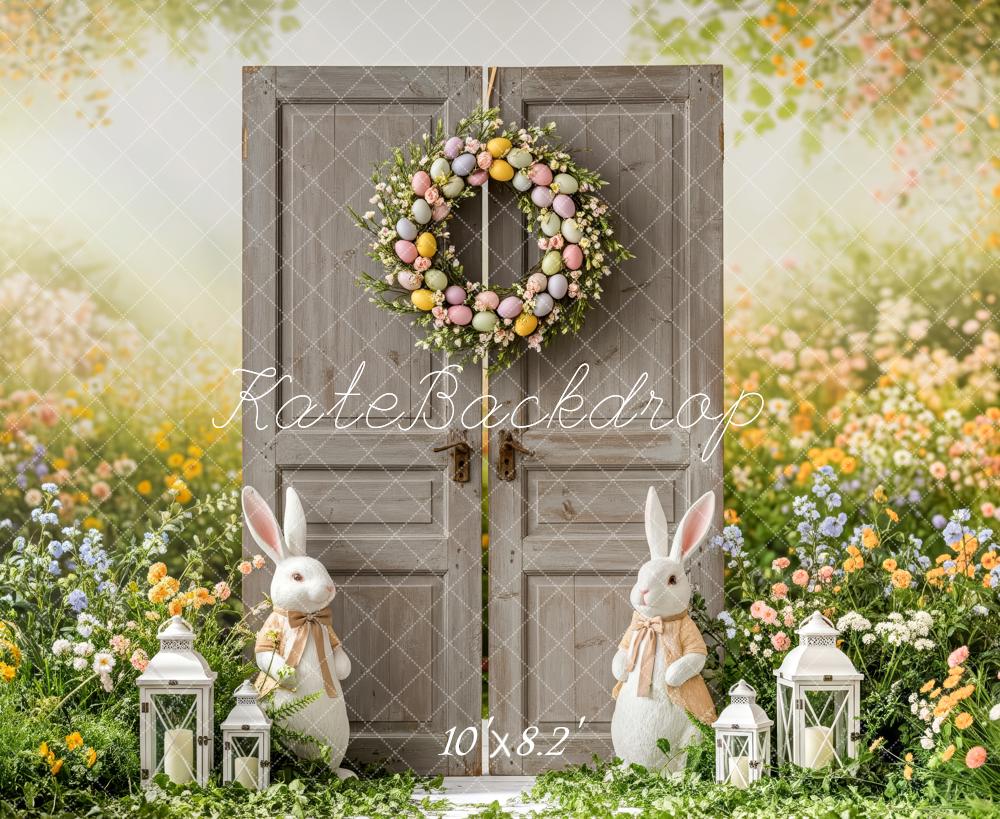 Kate Easter Bunny Door Backdrop Designed by Patty Roberts