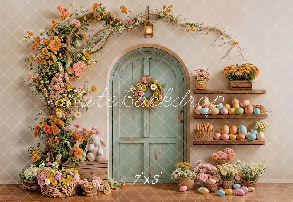 Kate Easter Arch Door Eggs Backdrop Designed by Emetselch