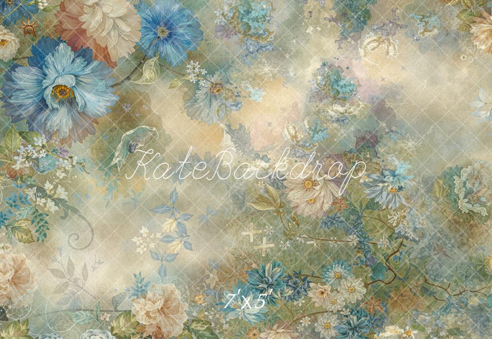 Kate Fine Art Vintage Flowers Backdrop Designed by GQ - Kate Backdrop AU
