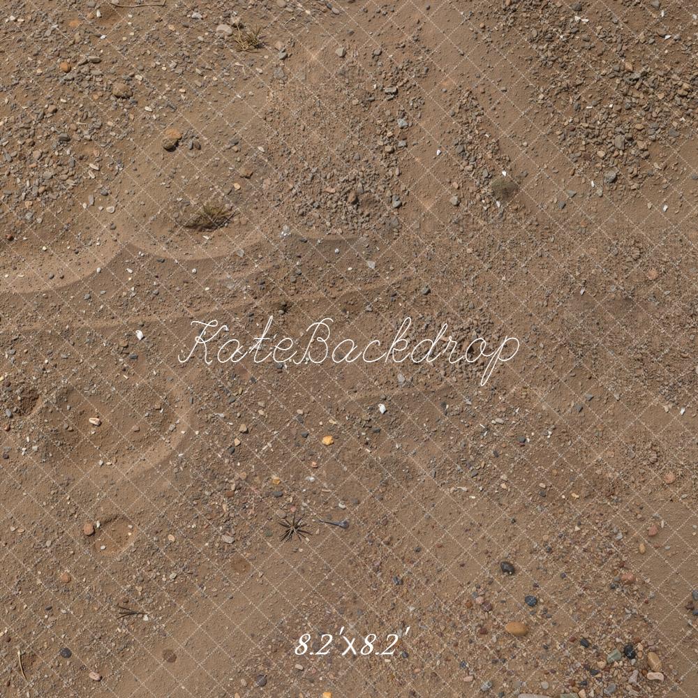 Kate Brown Sand Ground Backdrop Designed by Kate Image - Kate Backdrop AU