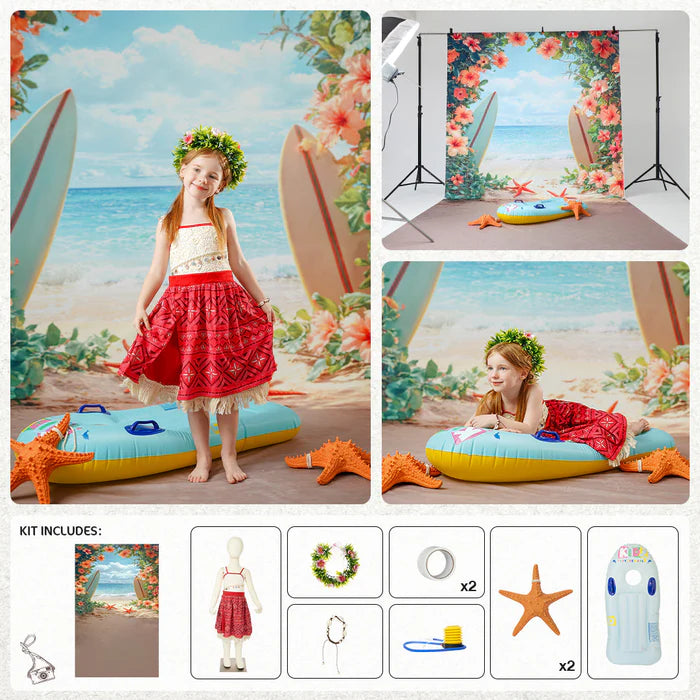 Kate Summer Beach Photo Kit - Kate Backdrop AU
