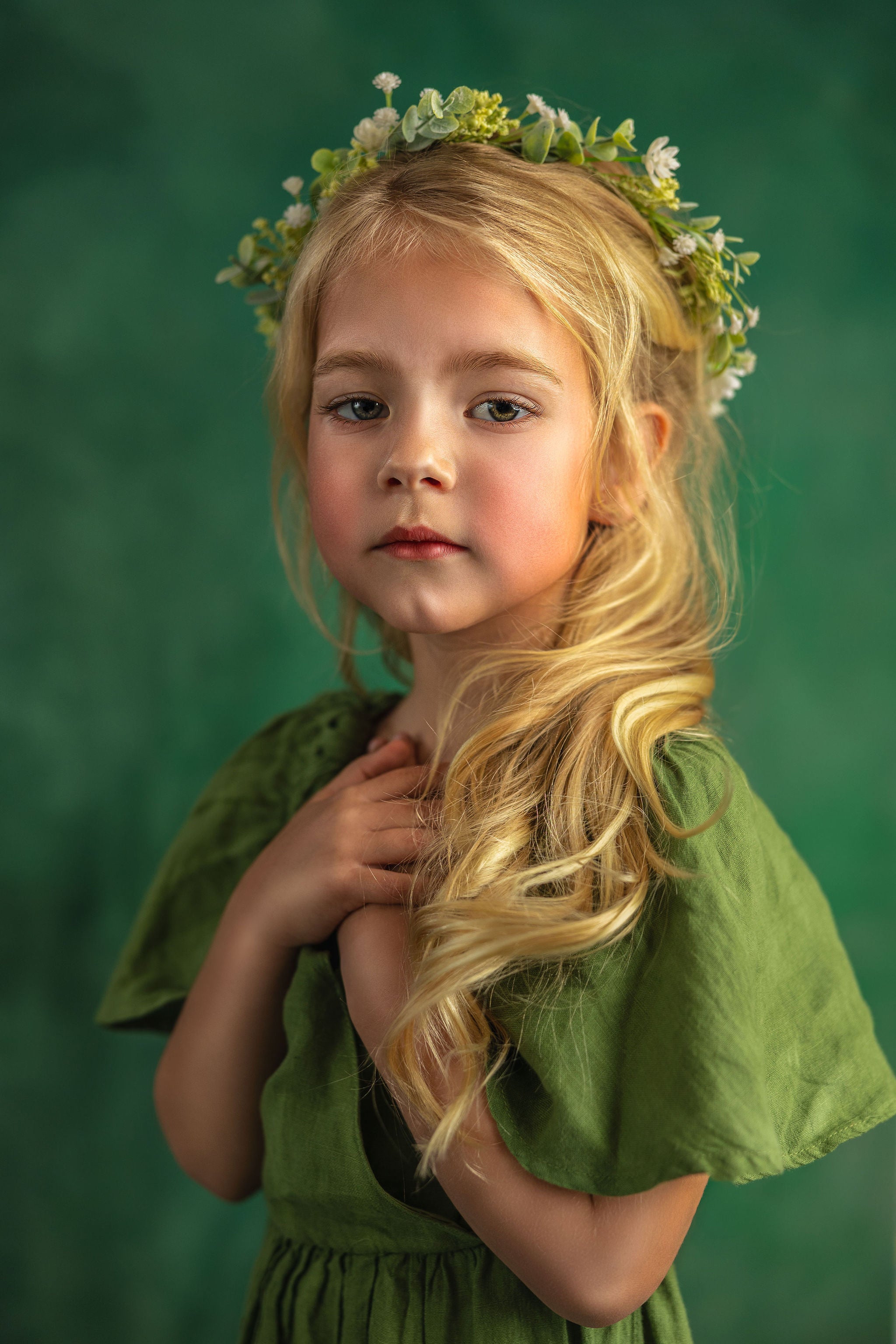 Kate Green Abstract Portrait Backdrop for Photography - Kate Backdrop AU