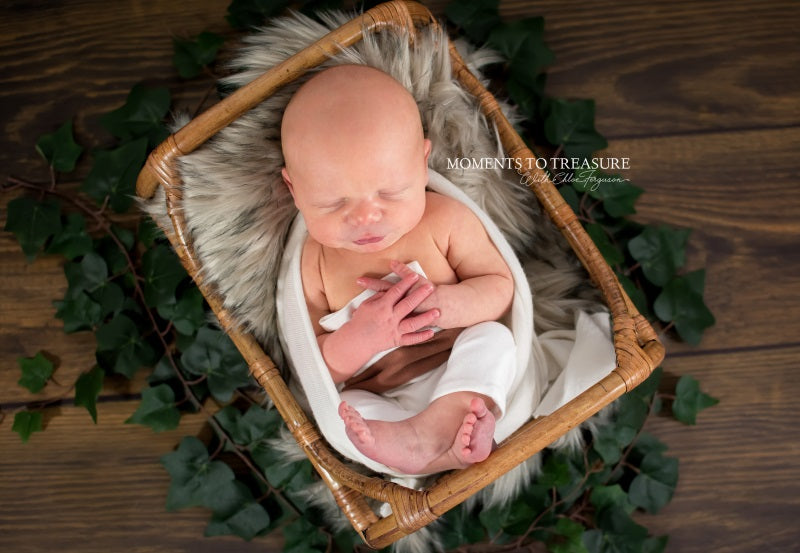 Kate Dark Brown Floor Wood Vinyl Photography Backdrop - Kate Backdrop AU