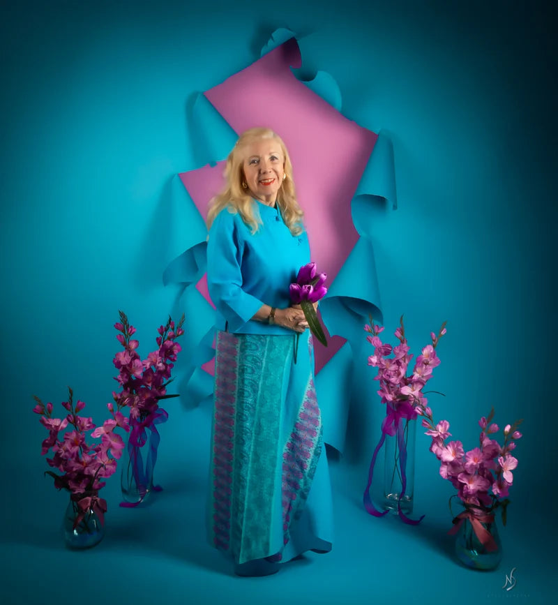 Kate Light Blue Seamless Paper Backdrop for Photography - Kate Backdrop AU