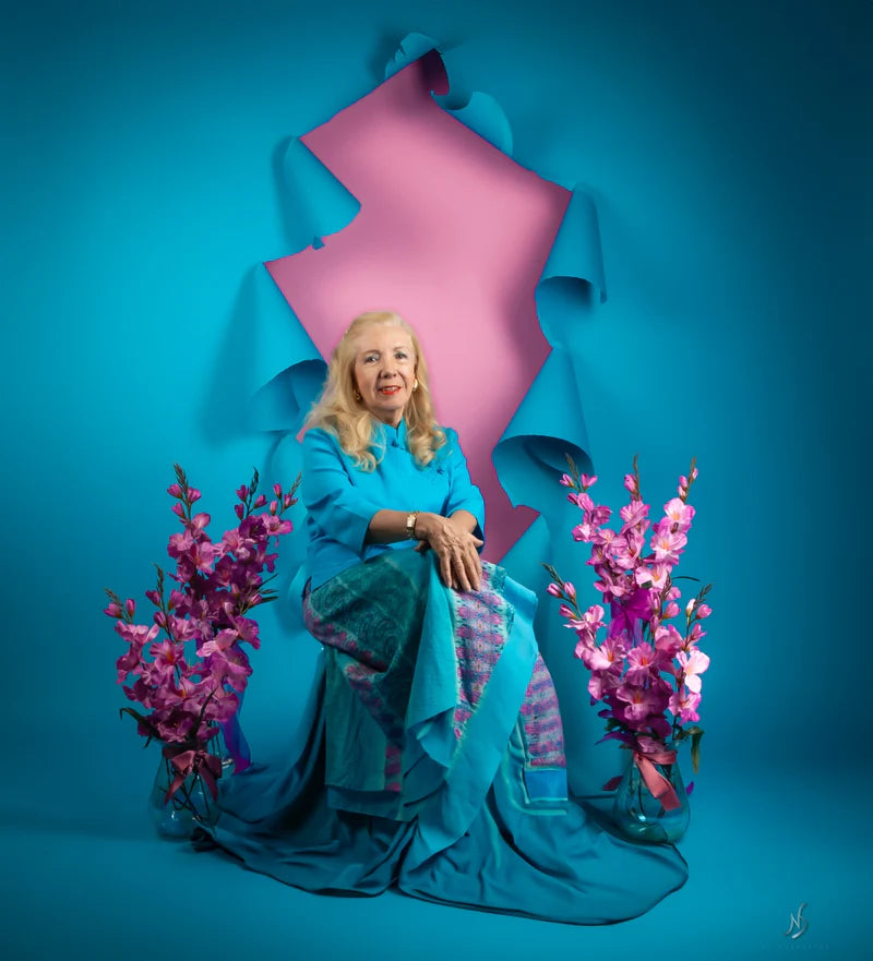 Kate Light Blue Seamless Paper Backdrop for Photography