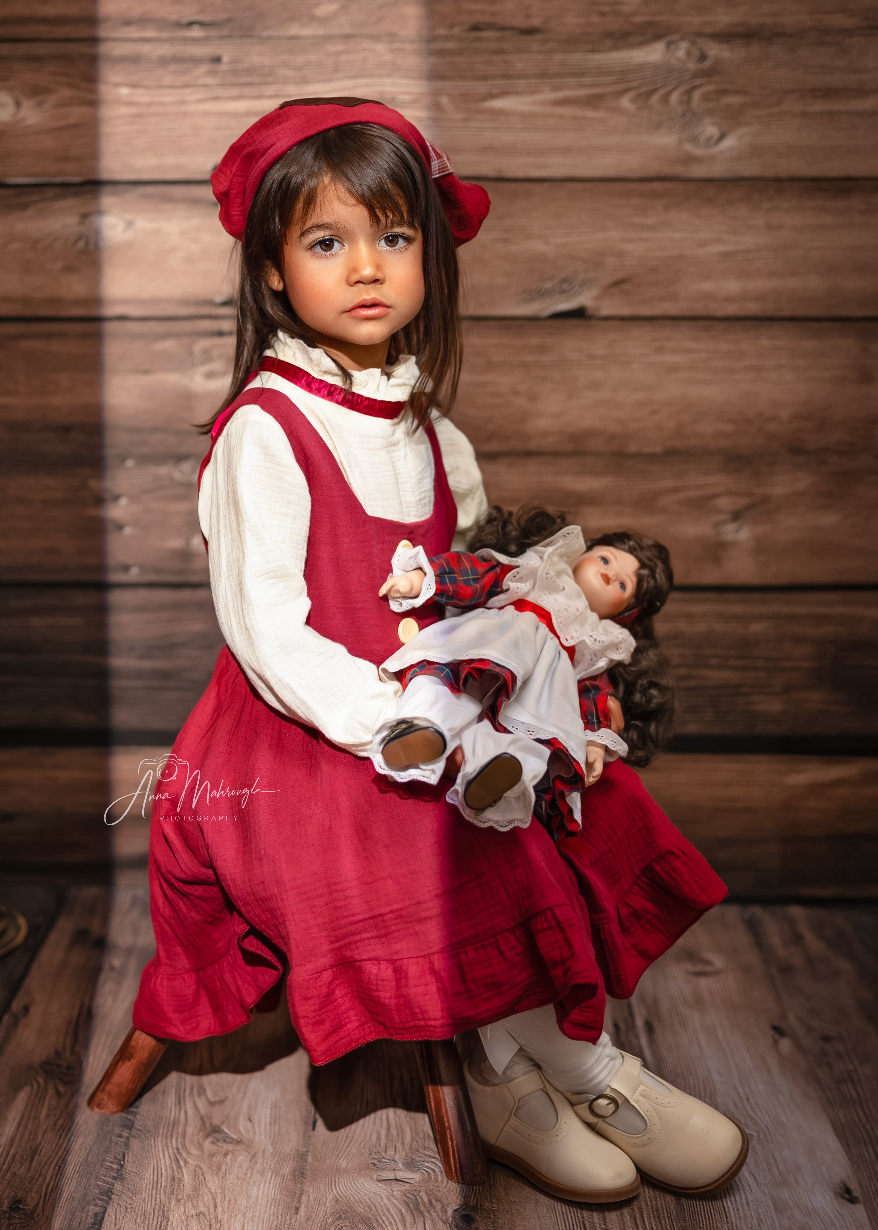 Kate Dark wood backdrop + wood floor mat - katebackdrop AU